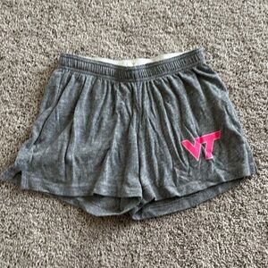 Virginia Tech branded Gray Shorts